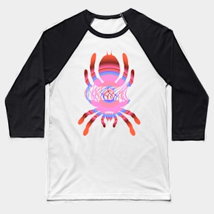 Tarantula Silhouette V144 (Radial) Baseball T-Shirt